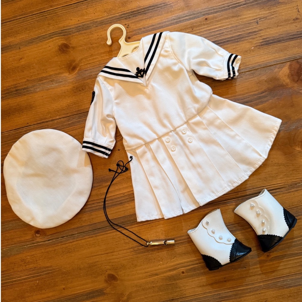 American Girl Samantha Sailor Midi Outfit w/ Whistle Retired Pleasant Company